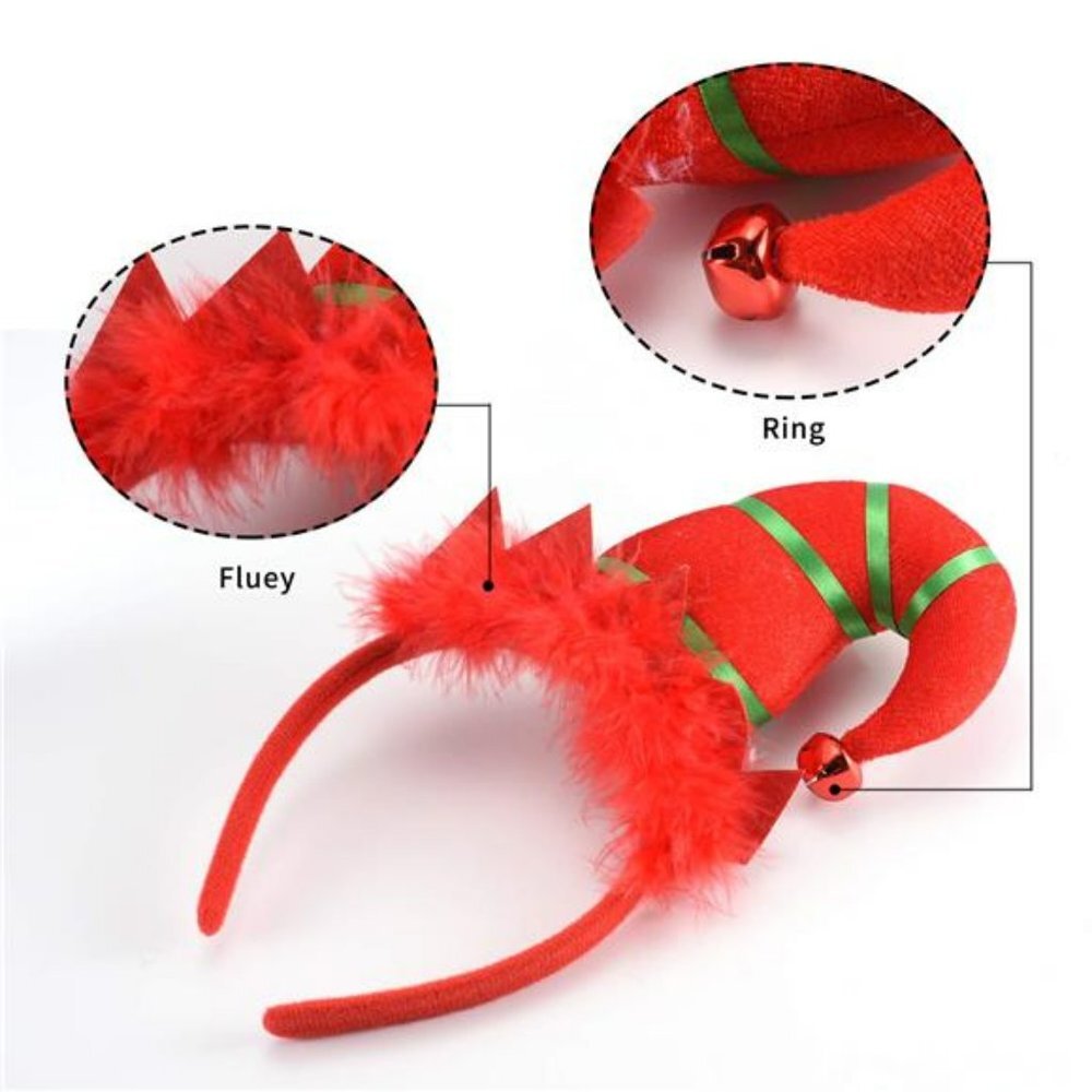 12 PCS Christmas Headband  Toppers